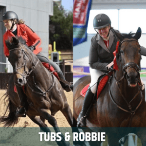 Horses of the week – TUBS & ROBBIE